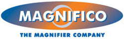 Magnifico The Magnifier Company logo for low vision aids