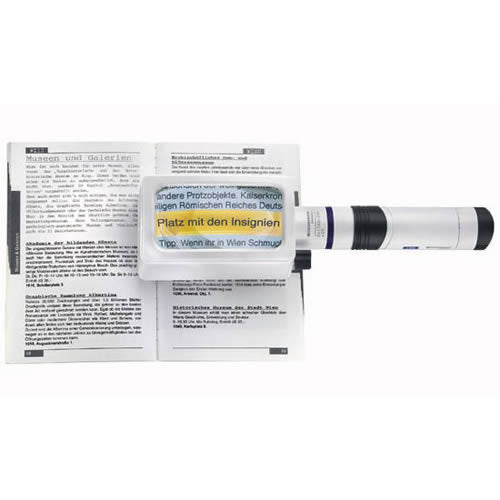 Eschenbach System Vario Plus Illuminated Magnifier Rectangular 2.8x