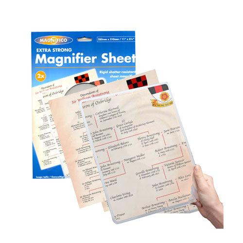 Magnifico Rigid Extra Strong Magnifier Sheet