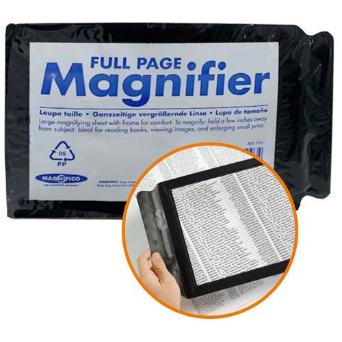 Magnifico Full Page Magnifier Sheet