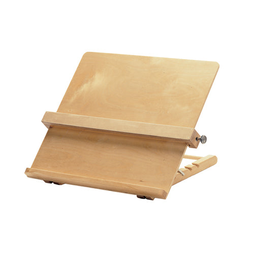 Standing Reading Eschenbach Wooden Reading Stand With Guide Rail | Low Vision Company