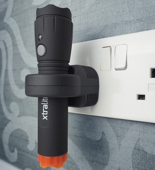 NiteSafe™ Rechargeable Plug In Torch